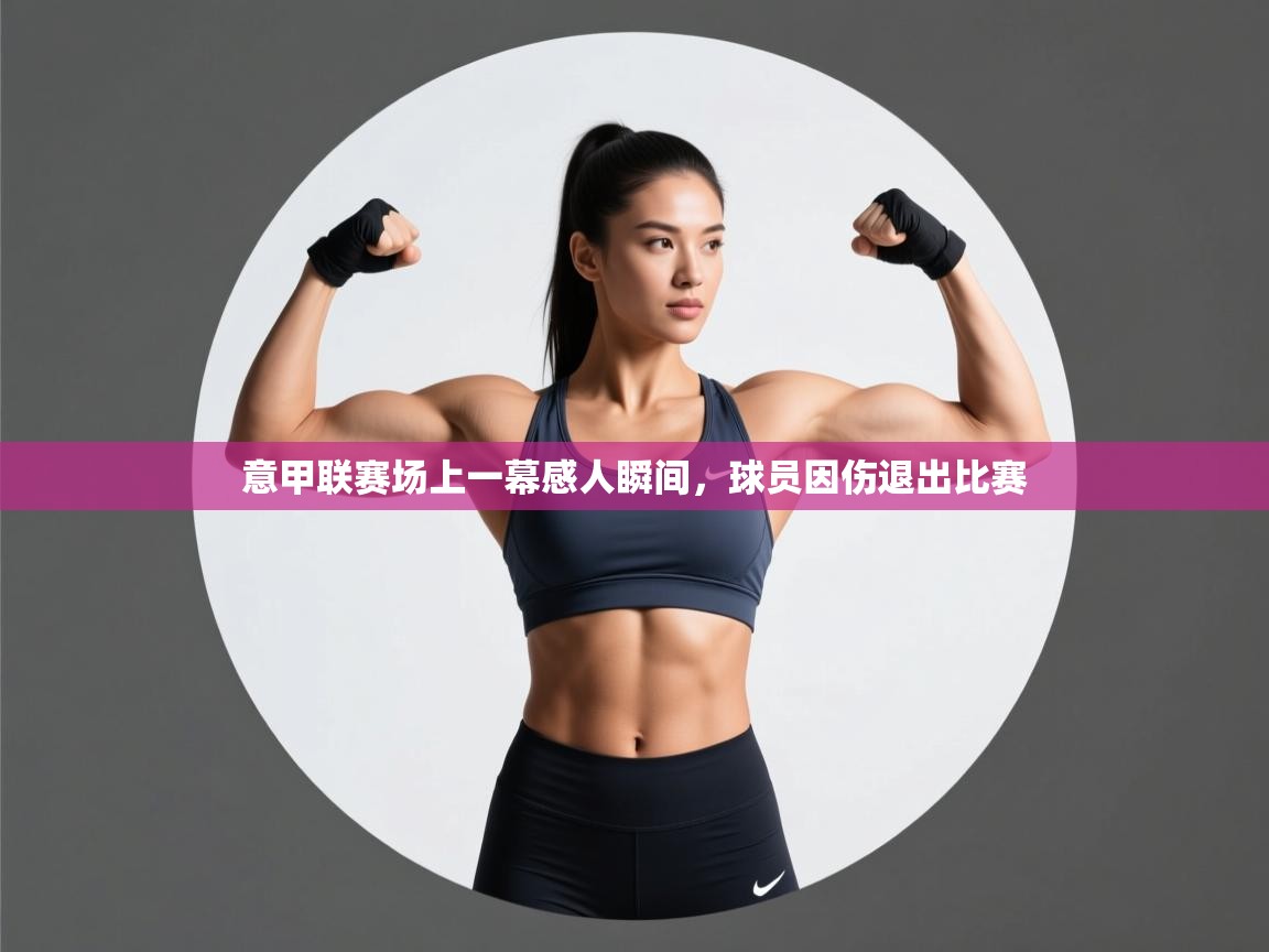 意甲联赛场上一幕感人瞬间，球员因伤退出比赛  第1张